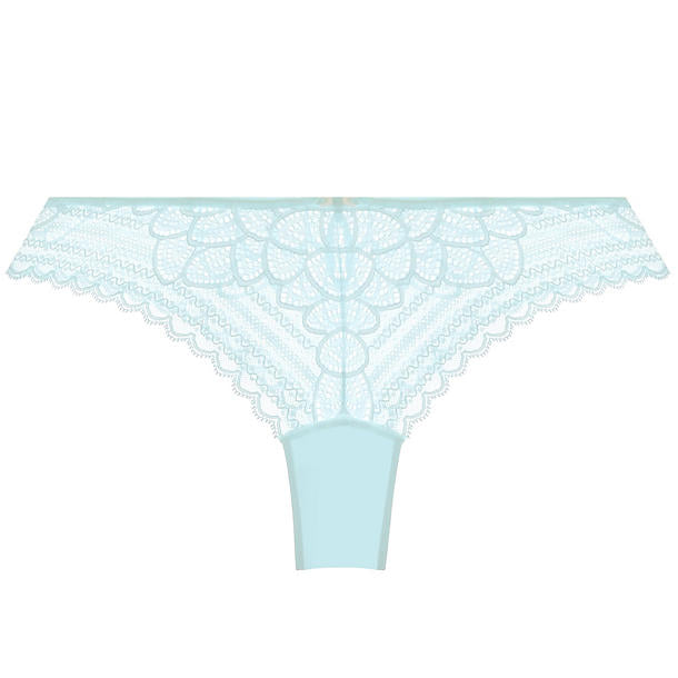 Chantelle Merci Tanga in blue