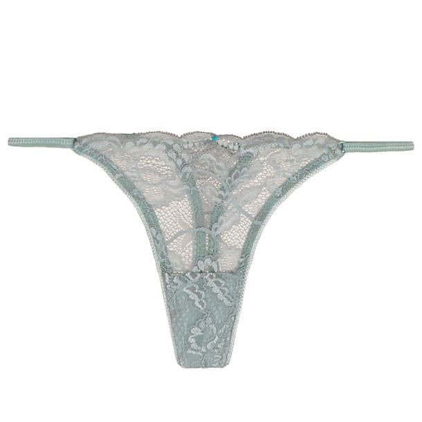 CLO intimo Fortuna Adjustable Thong in blue