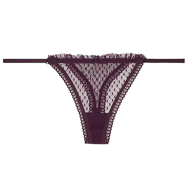 CLO intimo Plumetis Adjustable Thong