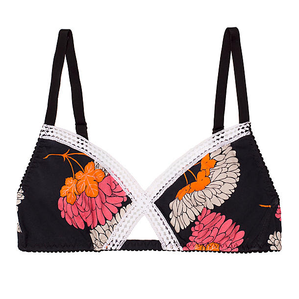 Cosabella Paul & Joe Margaux Bralet in black