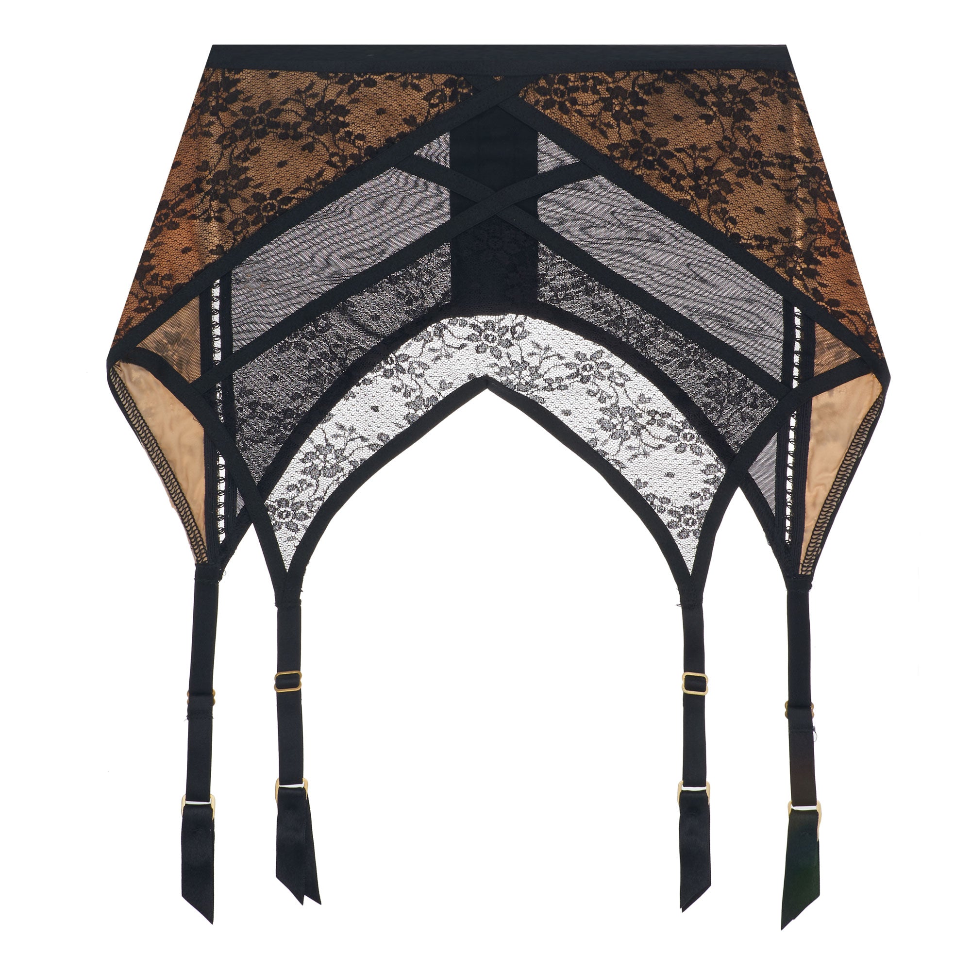 Dita Von Teese Exotique Suspender in black