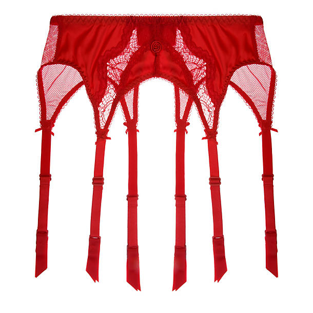 Dita Von Teese Star Lift Suspender in red