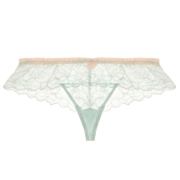 Eberjey Leila Thong in green