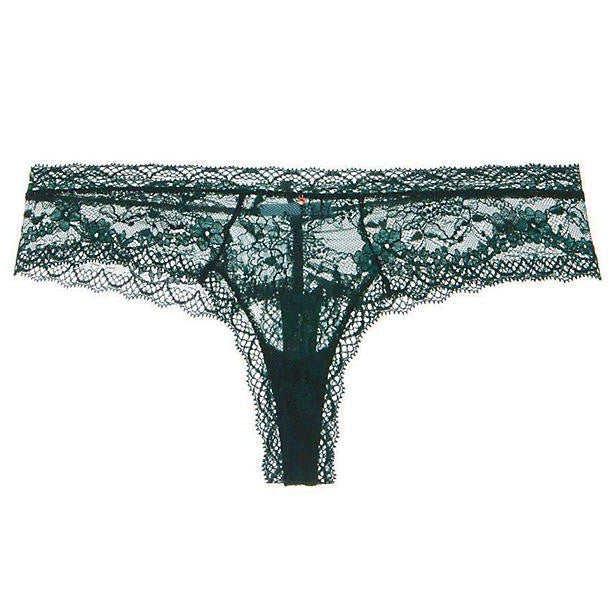 Eberjey Edie Thong in green