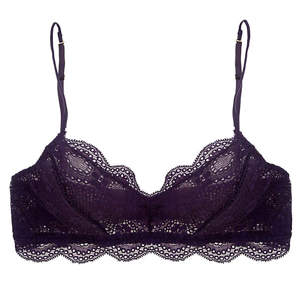 Eberjey India Retro Bralet in purple