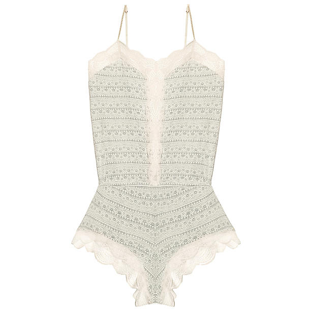 Eberjey Encajes Teddy in white