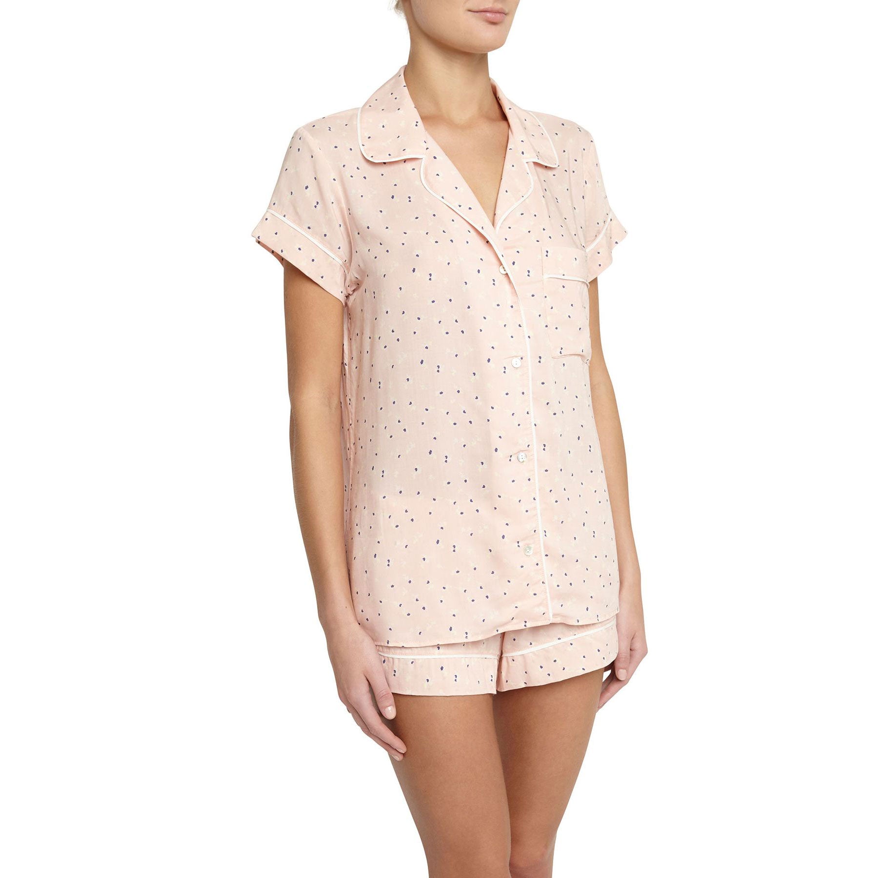 Eberjey Victoria Short PJ Set in pink