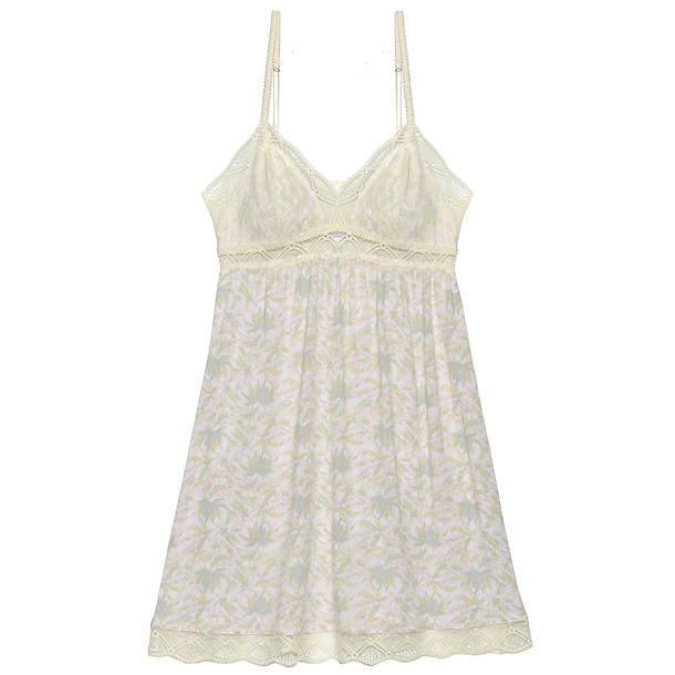 Eberjey Palmitas Chemise in white