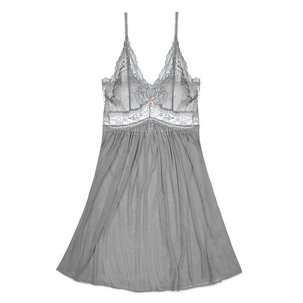 Eberjey Colette Chemise in gray