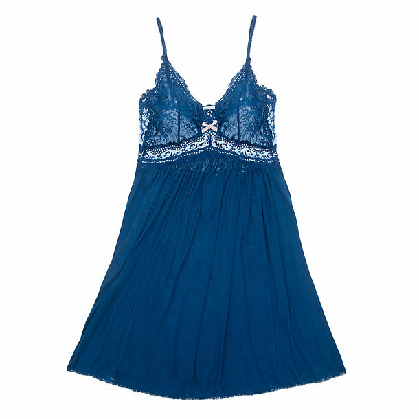 Eberjey Colette Chemise in blue
