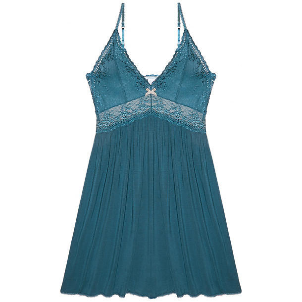 Eberjey Colette Chemise in blue