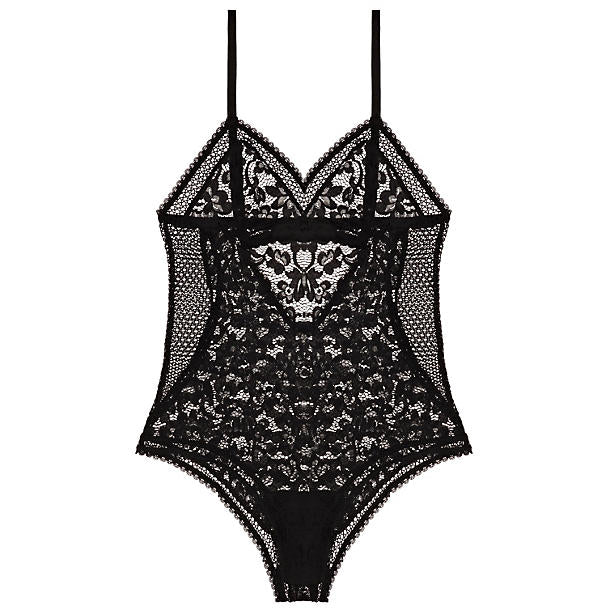 Else Petunia Soft Cup Bodysuit in black