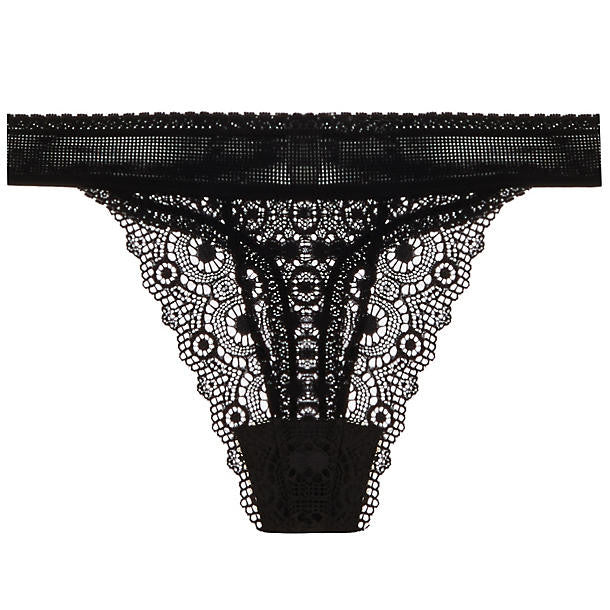 Else Coachella Thong in black