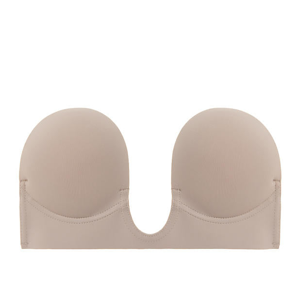 Fashion Forms U Plunge Backless/Strapless Bra in beige