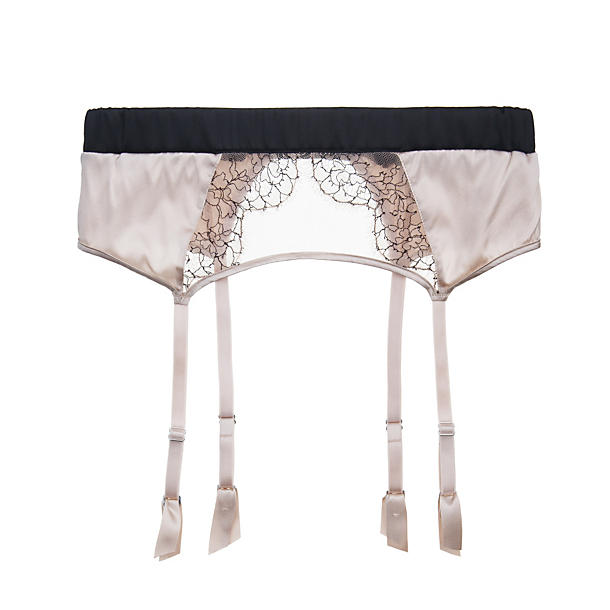 Fleur of England Seduction Suspender Belt in beige