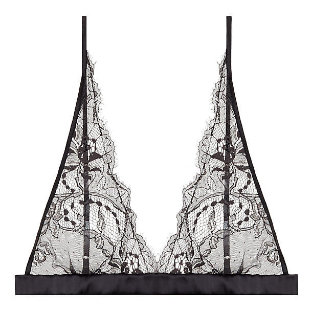 Fleur of England Eclipse Boudoir Bra in gray