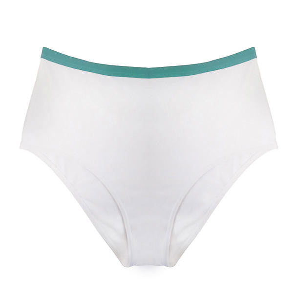 Fleur of England Resort Ring High-Waist Brief in white