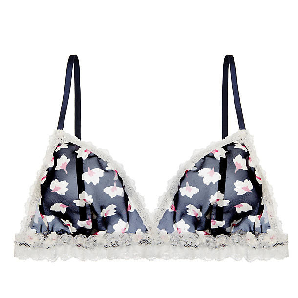 Hanky Panky Night Lily Bralette in blue
