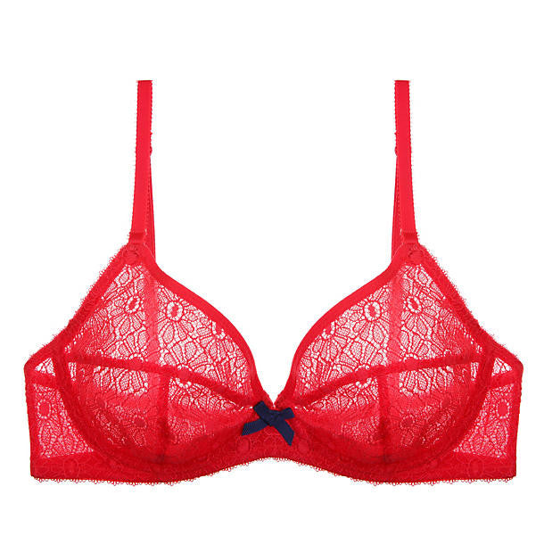 Heidi Klum Intimates Aimee Underwire Bra in red
