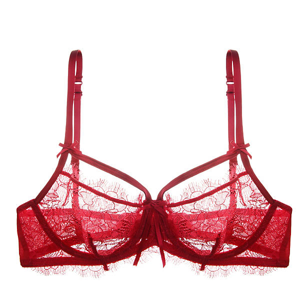 Heidi Klum Intimates Valerie Underwire Bra in red