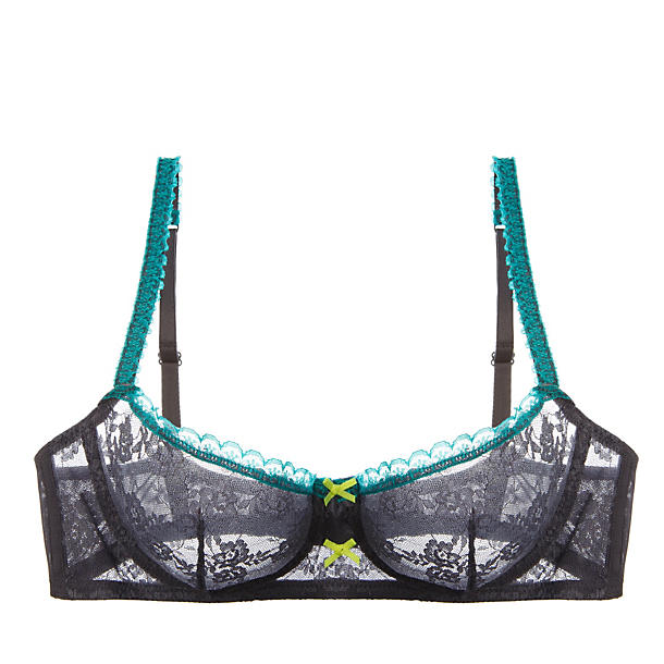 Heidi Klum Intimates Mon Coeur Underwire Bra in gray