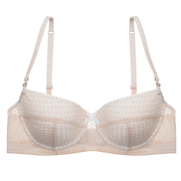 Heidi Klum Intimates Leise Contour Balconette Bra in beige