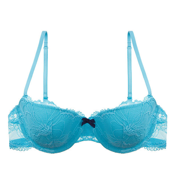 Heidi Klum Intimates Sabine Contour Balconette Bra in blue