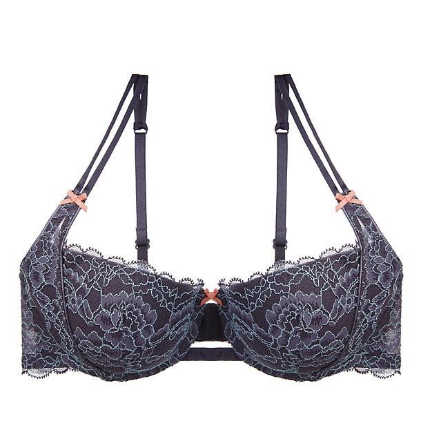 Heidi Klum Intimates Opal Dream Contour Balconette Bra in gray
