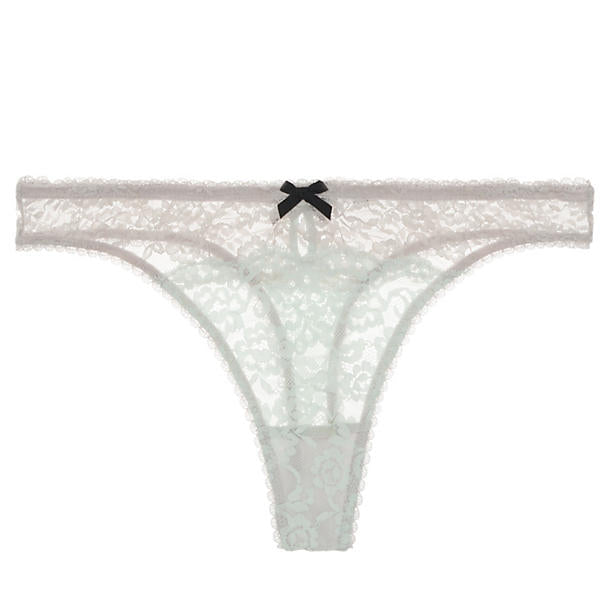 Heidi Klum Intimates Surf Crush Thong in blue