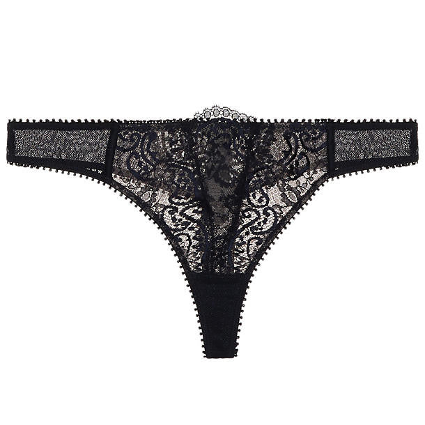 Heidi Klum Intimates Olympia Lashes Thong in purple