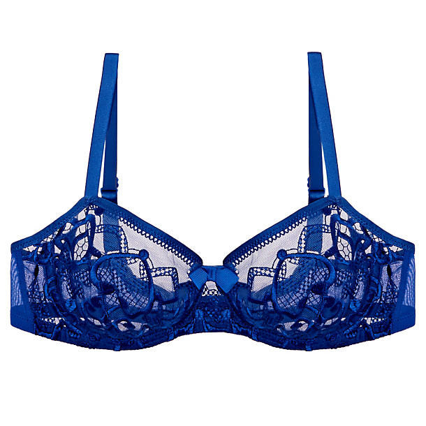 Huit Charmante Half-Cup Bra in blue