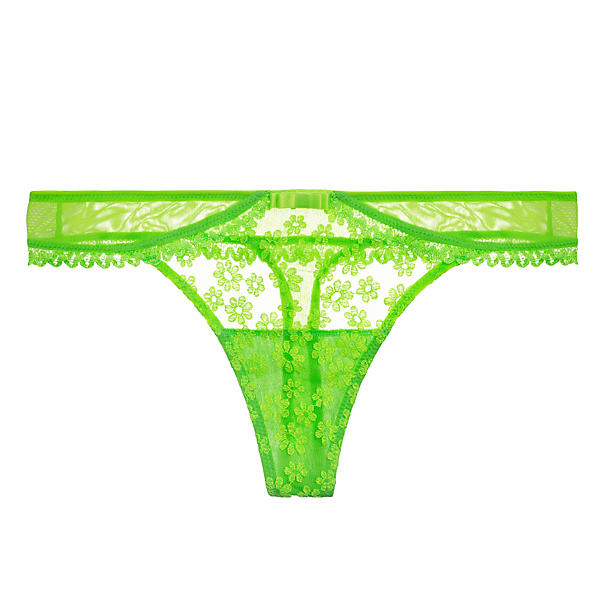 Huit Melisande String Thong in green