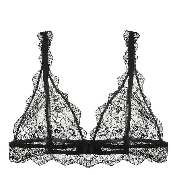 Journelle Dalia Triangle Bra in black