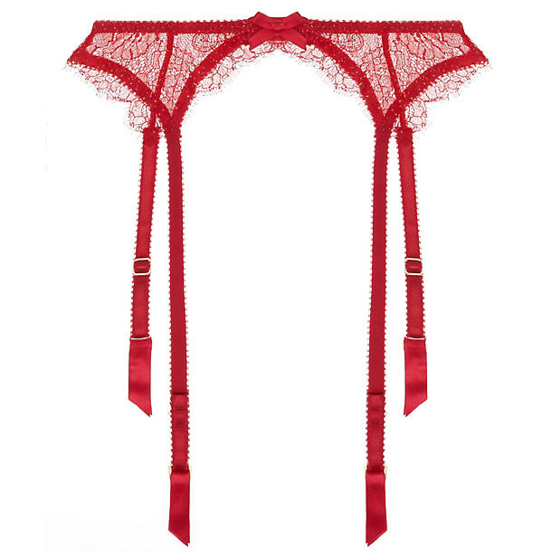L'Agent Grace Suspender in red