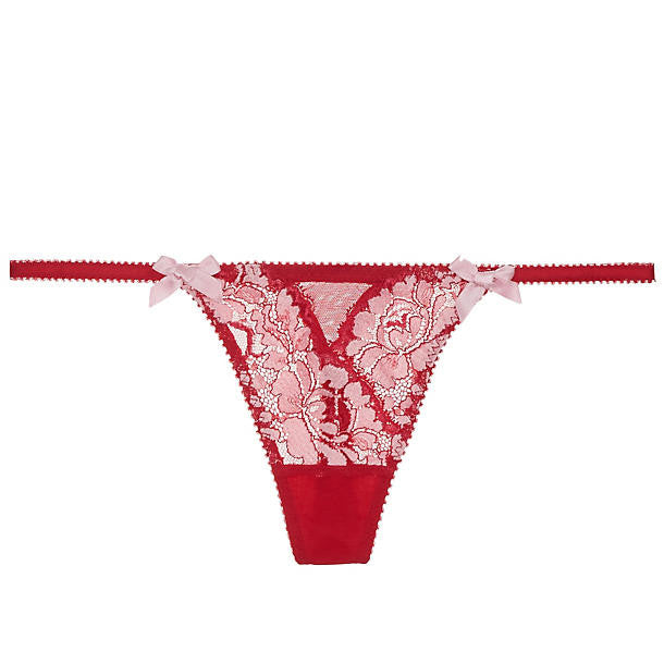 L'Agent Gianna Thong in red