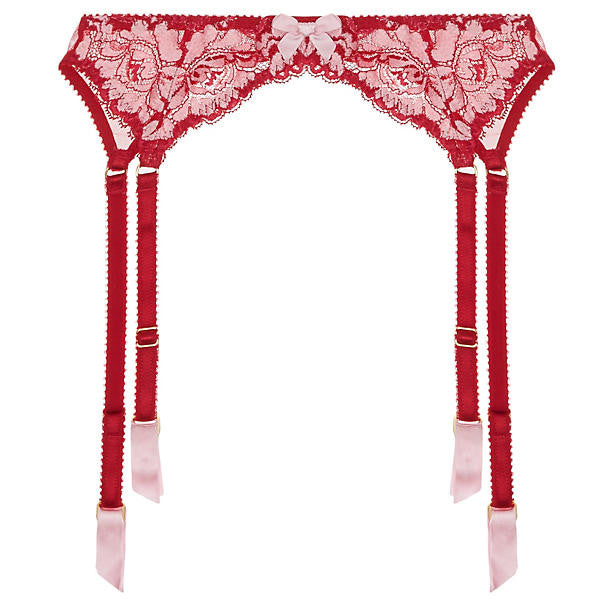 L'Agent Gianna Suspender in red