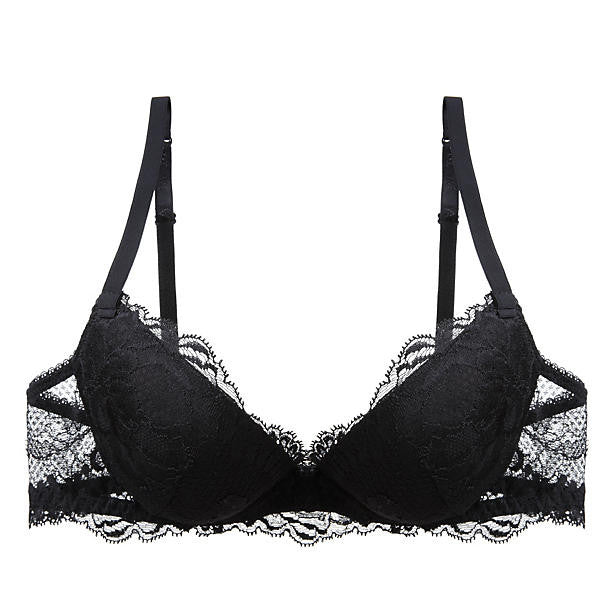 La Perla Begonia Push-Up Bra in black