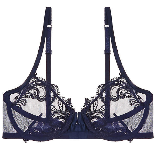 La Perla Windflower Underwire Bra in blue