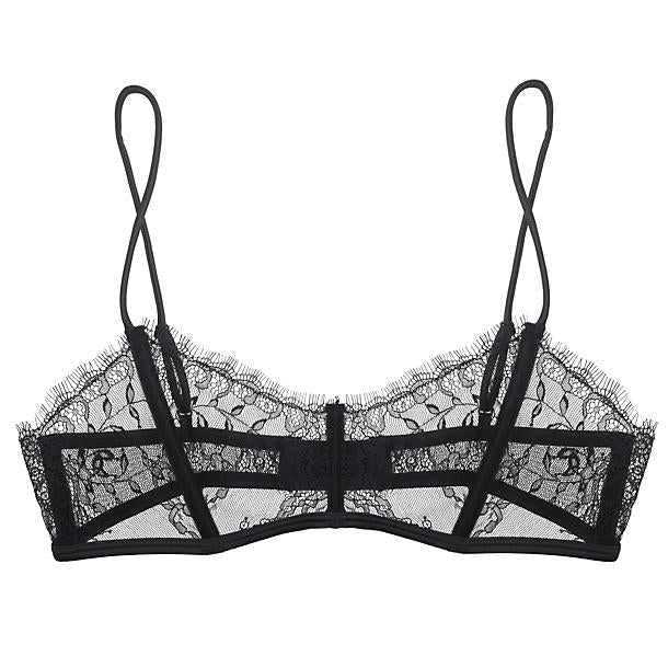 Maison Close Villa Satine Corset Bra in black