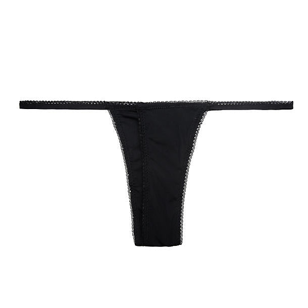 Maison Close Le Petit Secret Open Thong in black