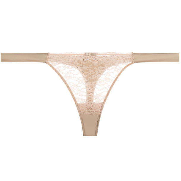 Myla Heritage Silk Thong in pink
