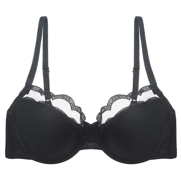 Natori Shadows Contour Balconette Bra in black