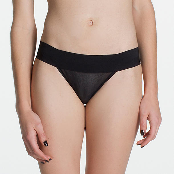 Noe Undergarments Ryder Open Hip Brief in black