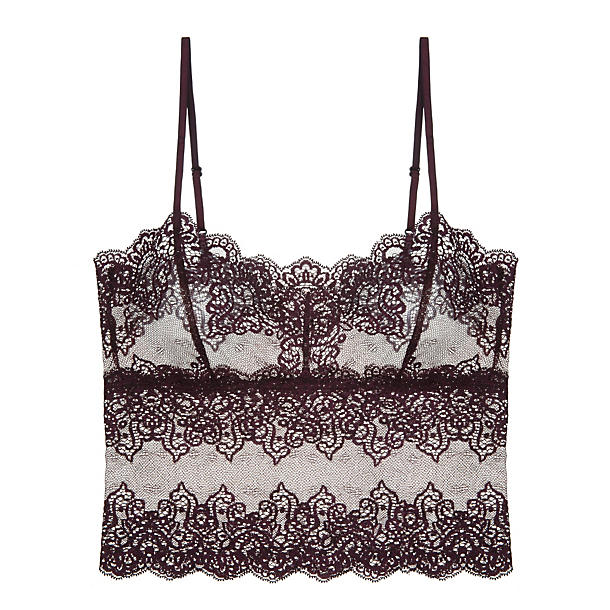 Only Hearts So Fine with Lace Cami in red