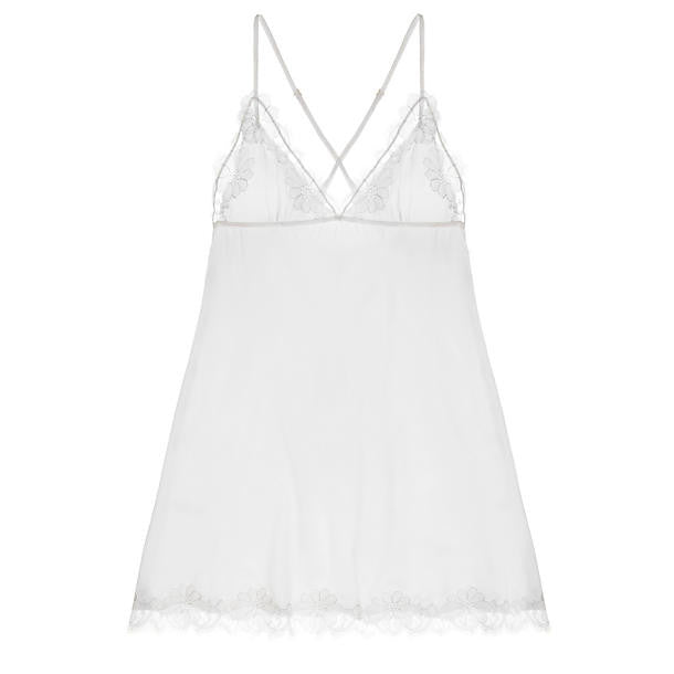 Salua Stardust Chemise in white