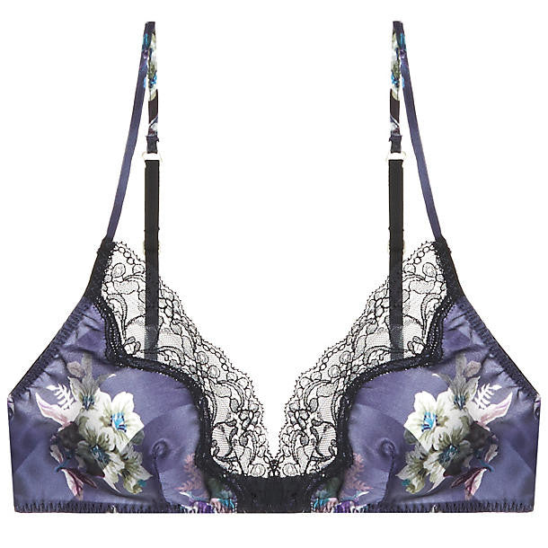 Samantha Chang Classic Bralette in purple