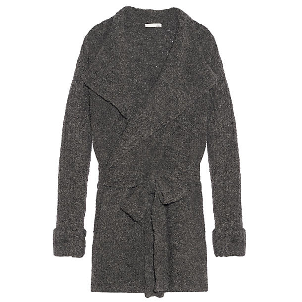 Skin Wrap Robe in gray