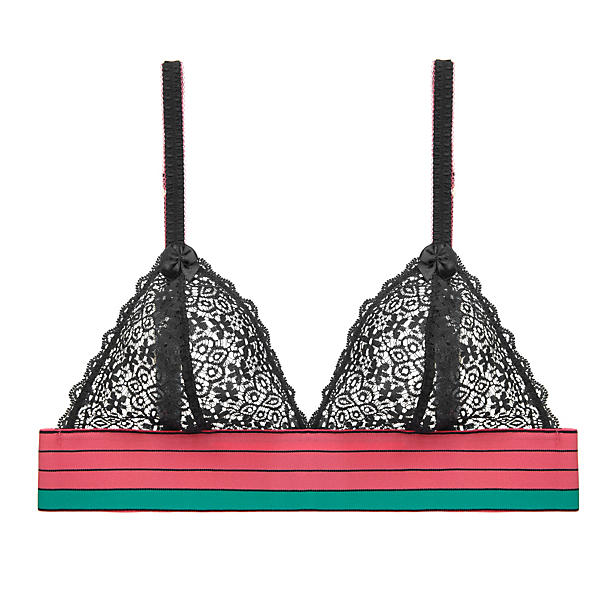 Stella McCartney Millie Drawing Soft Cup Bra in blue