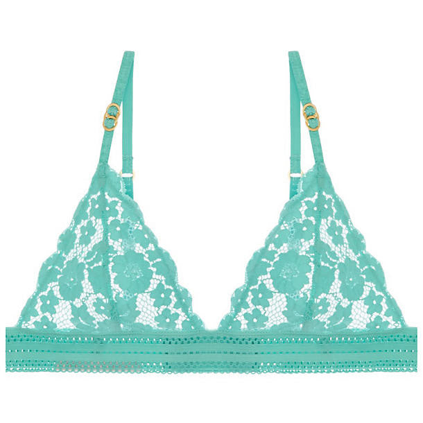 Stella McCartney Elsa Endearing Soft Cup Bra in green