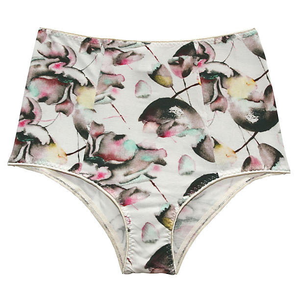 Underprotection Florance High Waist Hipster in white